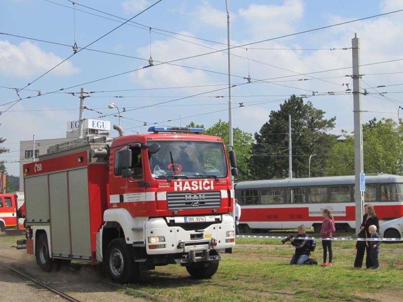 Den otevřených dveří ve vozovně Medlánky