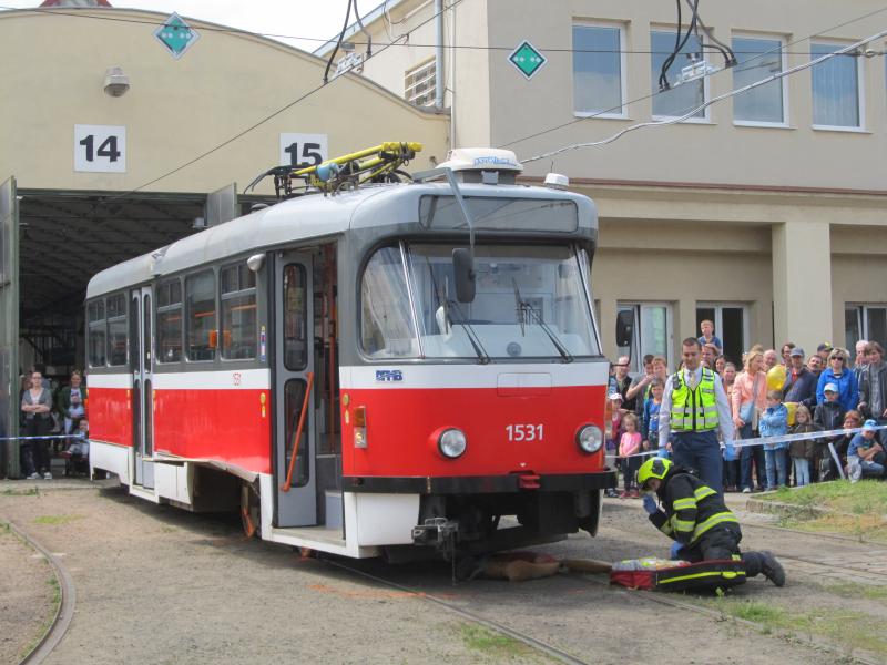 Den otevřených dveří ve vozovně Medlánky