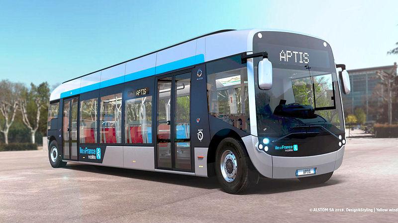 50 elektrických autobusů Aptis od Alstom pro Paříž 