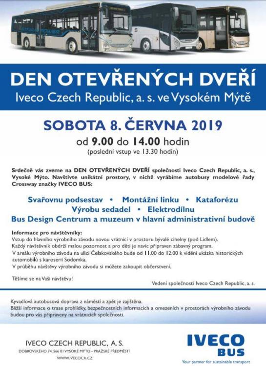 Den otevřených dveří v Iveco Czech Republic