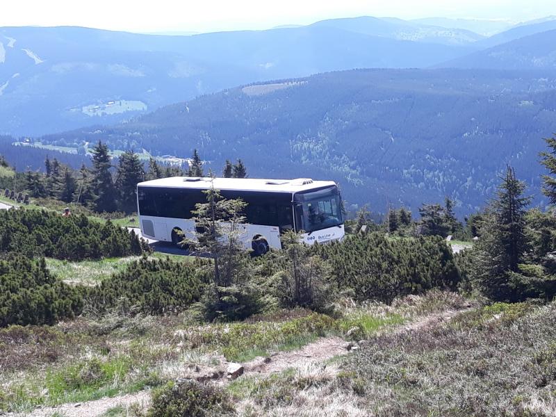 Krkonošské cyklobusy a linka na Zlaté návrší 