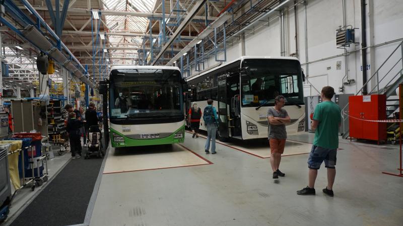 IVECO BUS otevřelo pro veřejnost výrobní závod ve Vysokém Mýtě