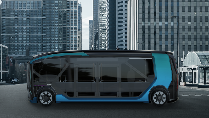 Městská doprava na úrovni NXT - nový koncept od Scania - vítejte v  budoucnosti! 