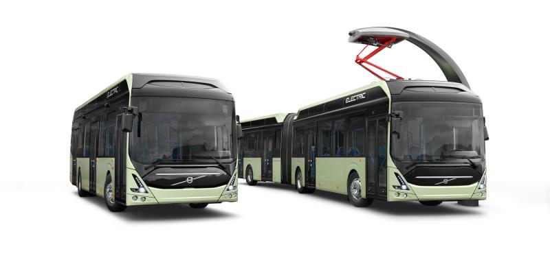 Volvo prezentuje na summitu ve Stockholmu nový elektrický kloubový autobus