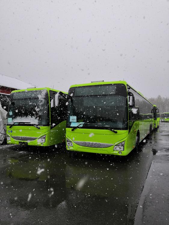 Z Vysokého Mýta do Norska s novými autobusy Iveco