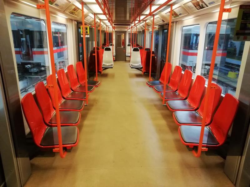 V pražském metru otestujte nové sedačky 