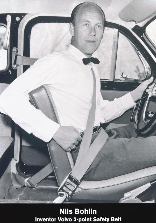60 let s tříbodovými bezpečnostními pásy