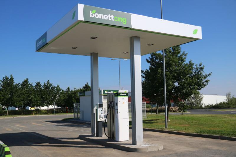 Bonett otevřel další dvě nové CNG stanice v Česku