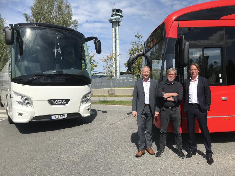 Letiště Oslo ještě více ekologické s VDL Bus &amp; Coach