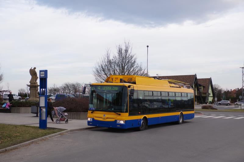 Trolejbusy na trase ze Zlína do Kostelce a Štípy ušetří více než tunu emisí