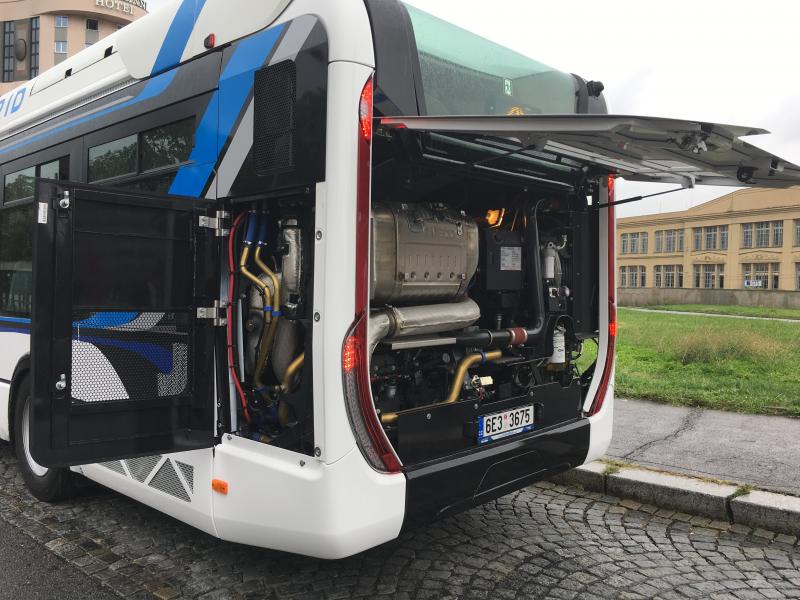 Další testovací provoz hybridního autobusu v Praze, tentokrát Iveco