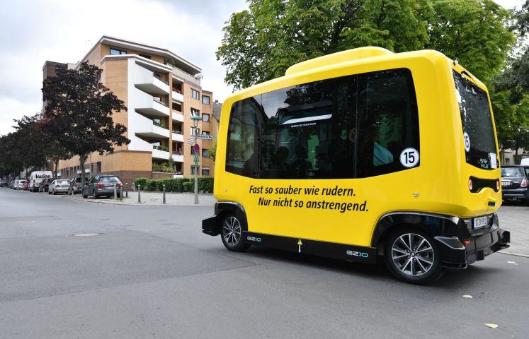 Berlín testuje autobus bez řidiče