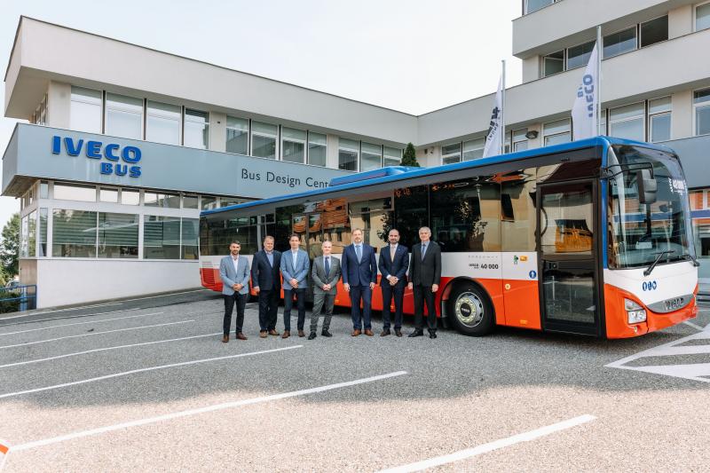 Rekord IVECO BUS: Autobus Crossway s výrobním číslem 40 000 má ve flotile Arriva