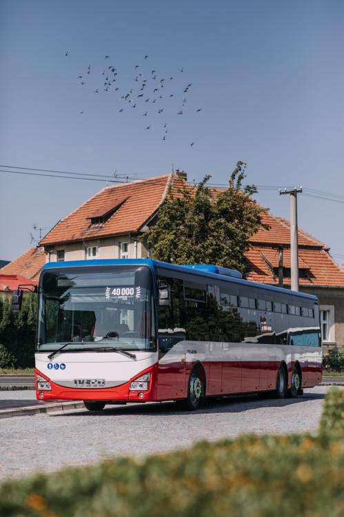 Rekord IVECO BUS: Autobus Crossway s výrobním číslem 40 000 má ve flotile Arriva