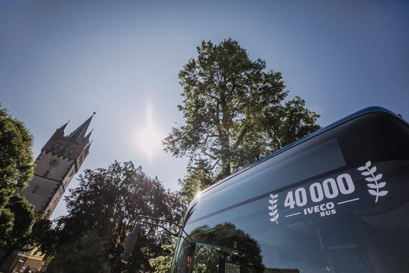Rekord IVECO BUS: Autobus Crossway s výrobním číslem 40 000 má ve flotile Arriva