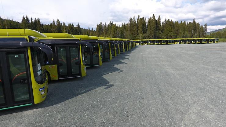 Zelená jízda: Téměř 200 autobusů MAN Lion's City do Trondheimu