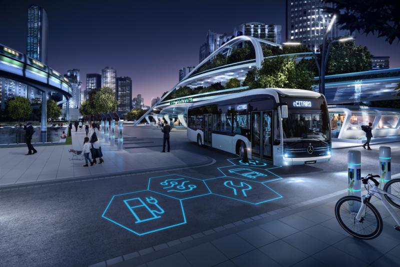 Daimler na Busworld s kvartetem typů autobusů s hvězdou