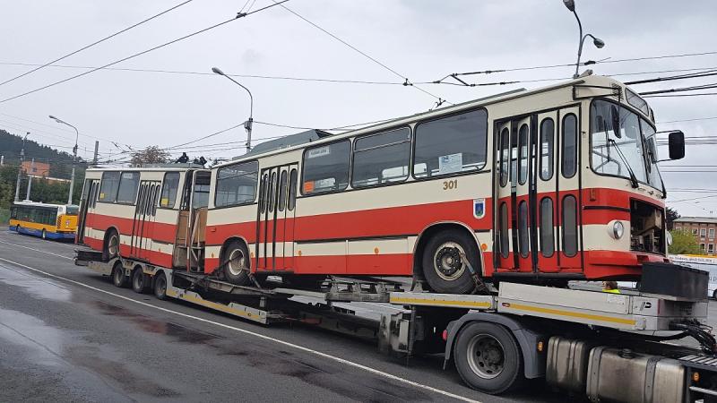 Trolejbus Škoda-Sanos se po 25 letech vrací do Zlína