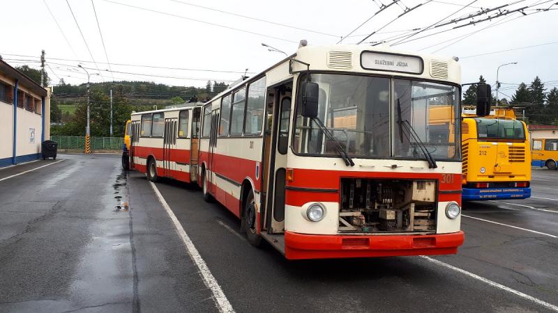 Trolejbus Škoda-Sanos se po 25 letech vrací do Zlína