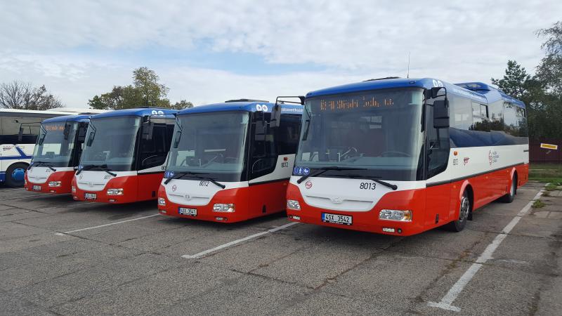 Nové autobusy SOR 9,5 na linkách na Kralupsku a Mělnicku