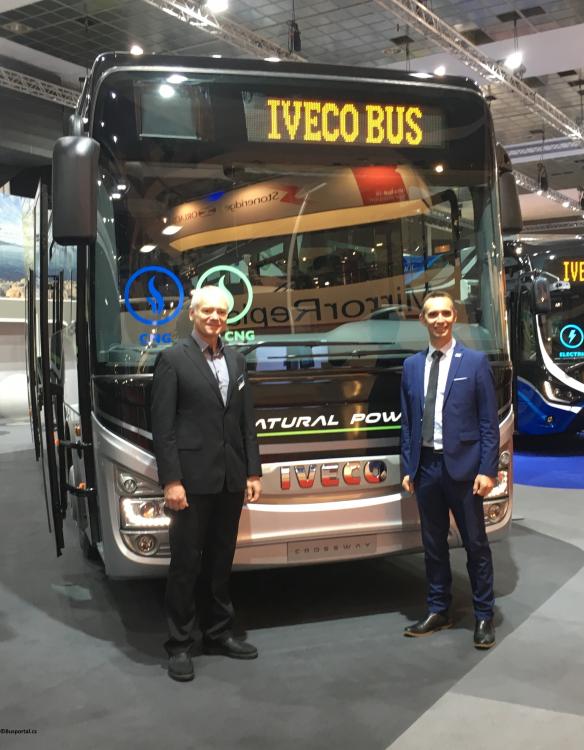IVECO BUS získává pro Crossway NP ''Sustainable Bus of the Year 2020'' 