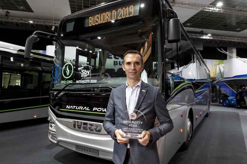 IVECO BUS získává pro Crossway NP ''Sustainable Bus of the Year 2020'' 