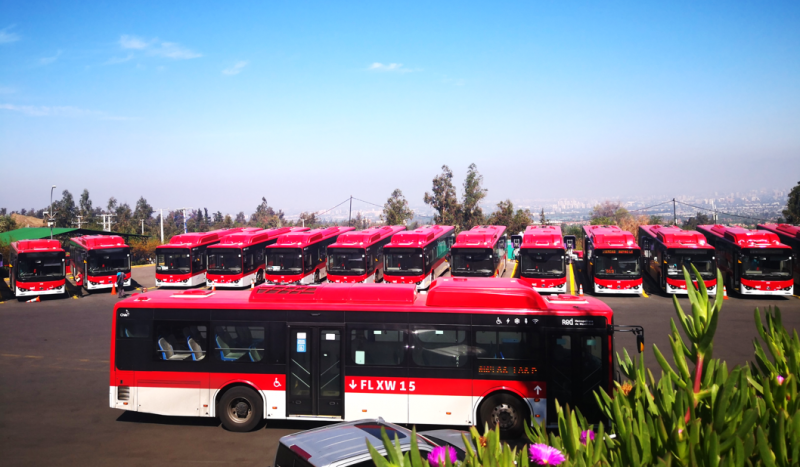 První koridor pro elektrické autobusy v Latinské Americe