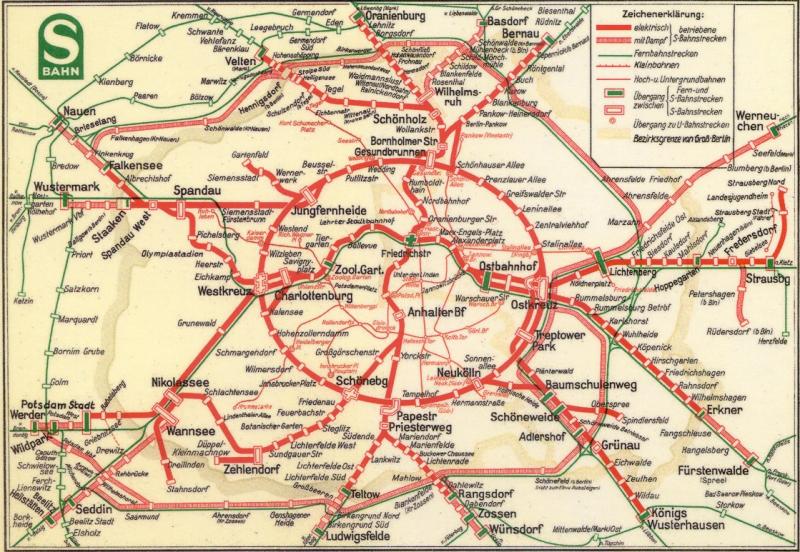 Berlínská zeď – na dva světy rozdělené město a jeho S-Bahn