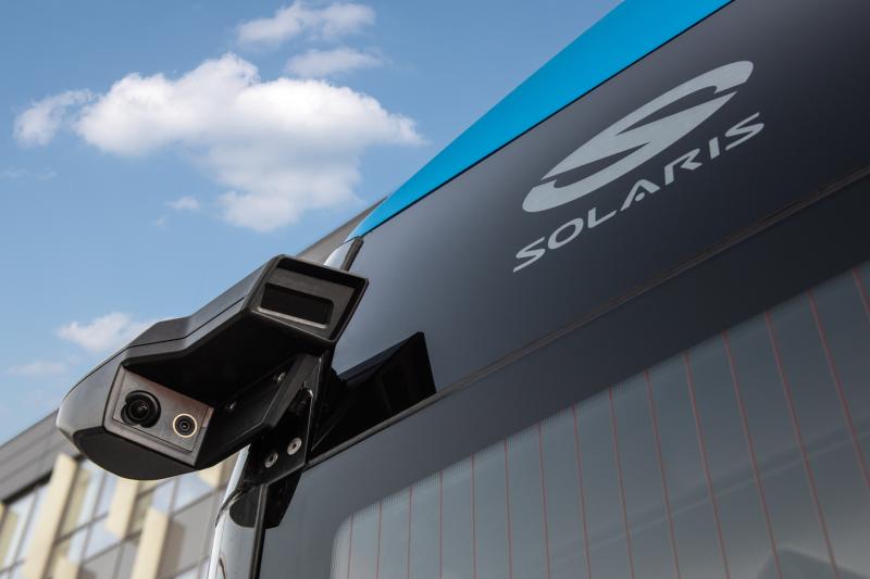 Automatické asistenční systémy pro řidiče ve vozidlech Solaris
