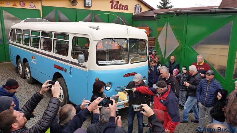 Představujeme unikátní autobus TATRA 500HB