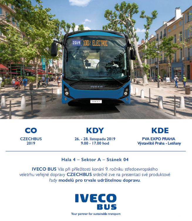 Udržitelné autobusy přiveze na domácí veletrh IVECO BUS