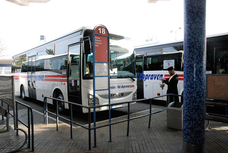 Do vozového parku SAD Prešov přibyly nové autobusy IVECO Crossway Line 