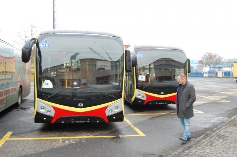 Městská doprava v Mostě s novými autobusy SOR