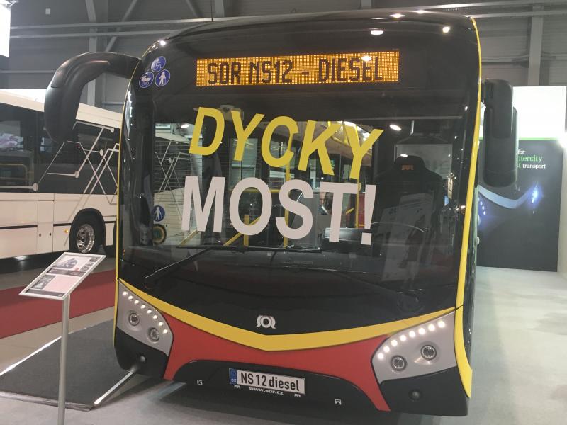SOR Libchavy na veletrhu CZECHBUS s elektrobusem nové generace