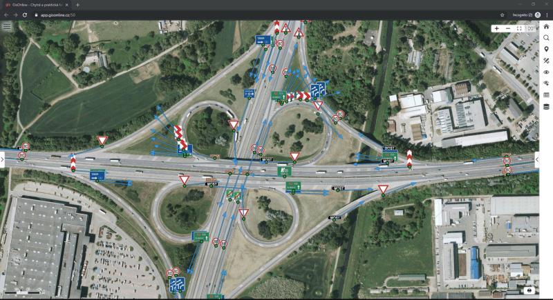 Mapování dálničního značení: Nejvíce značek potkají řidiči vedle Prahy na D8