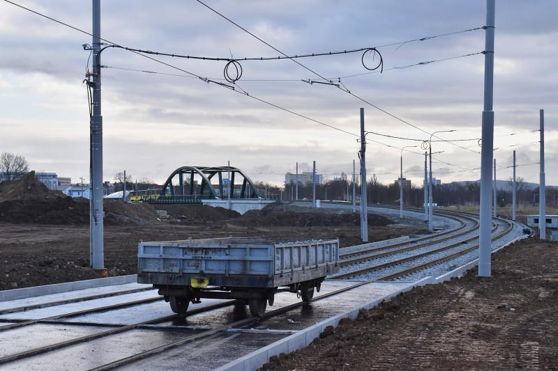 První tramvaje na Borských polích