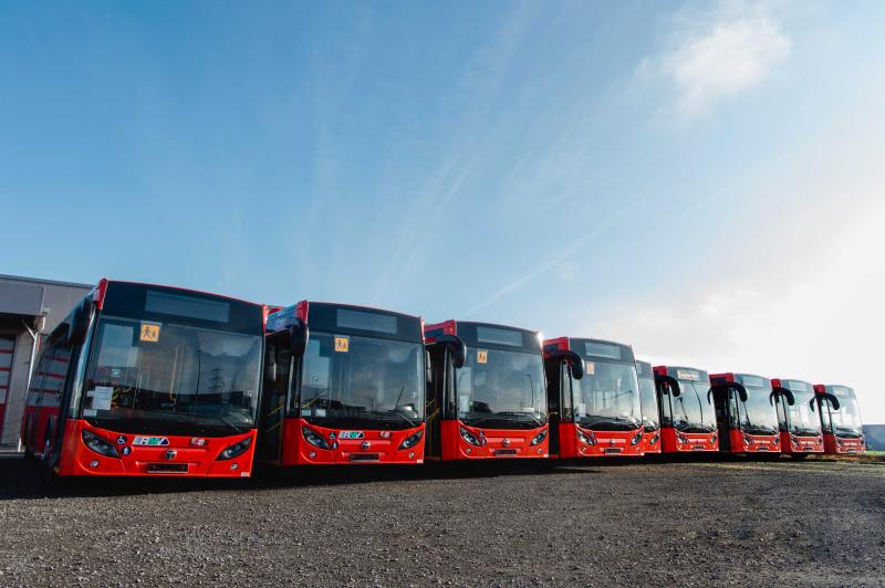 V Německu jezdí více než 1 000 autobusů TEMSA
