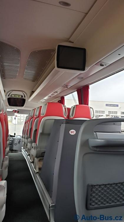 Nový autobus Scania Irizar i6s pro české hokejisty