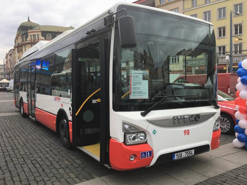 Slavnostní představení nových vozidel v Ústí nad Labem