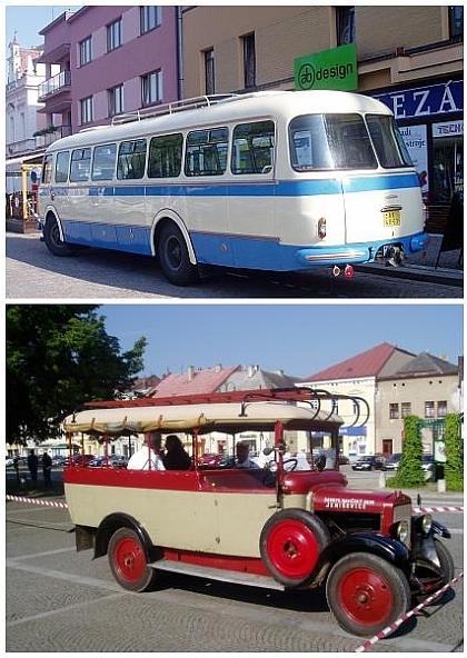 Karosárna Sodomka před 125 lety a jeden devadesátiletý autobus