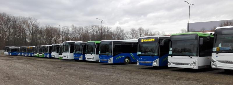 Arriva Střední Čechy přebírá autobusy určené pro Plzeňský kraj