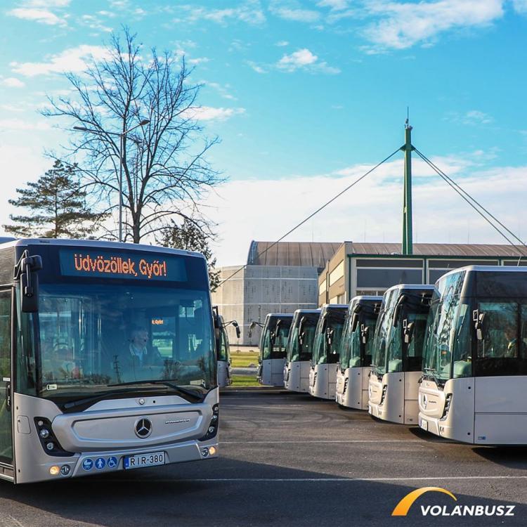 Obnova státní autobusové flotily v Maďarsku
