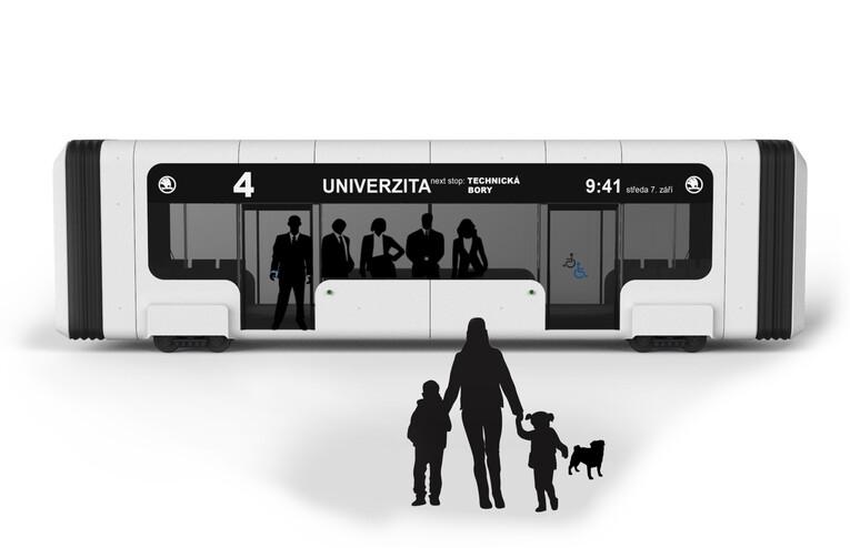 Jak mohou vypadat tramvaje v roce 2050?