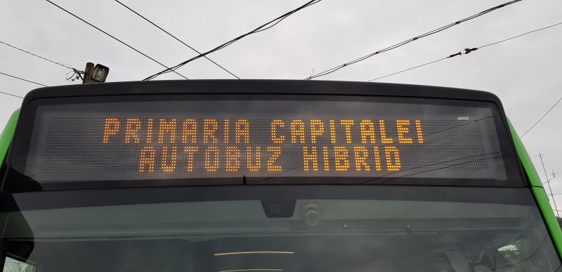První hybridní autobus Citaro se systémem Bustec pro Bukurešt 