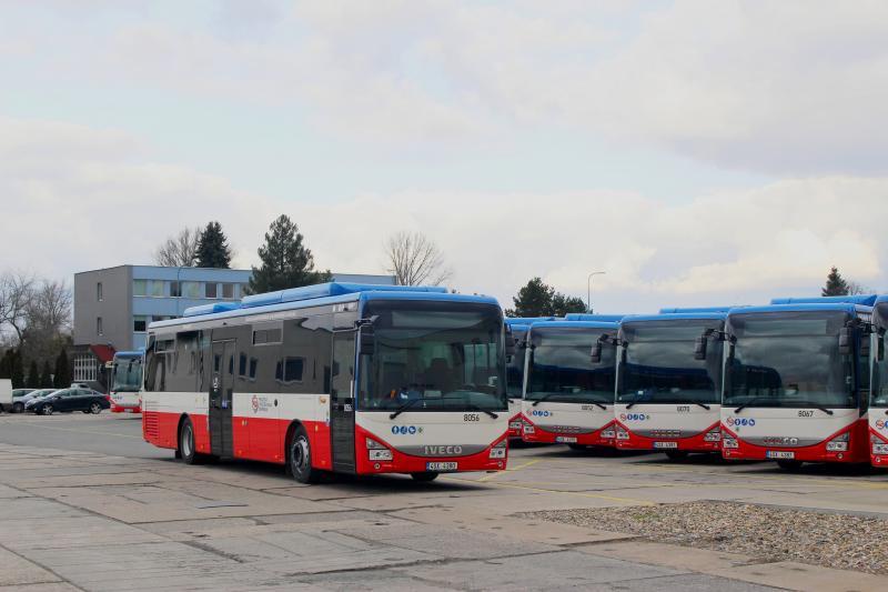 Pátá zakázka na plynové autobusy ČSAD Střední Čechy