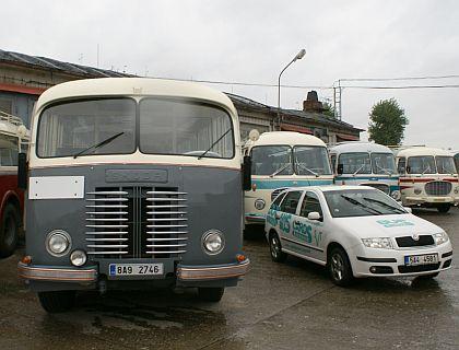 Od prvního autobusového veterána k Muzeu velkých volantů