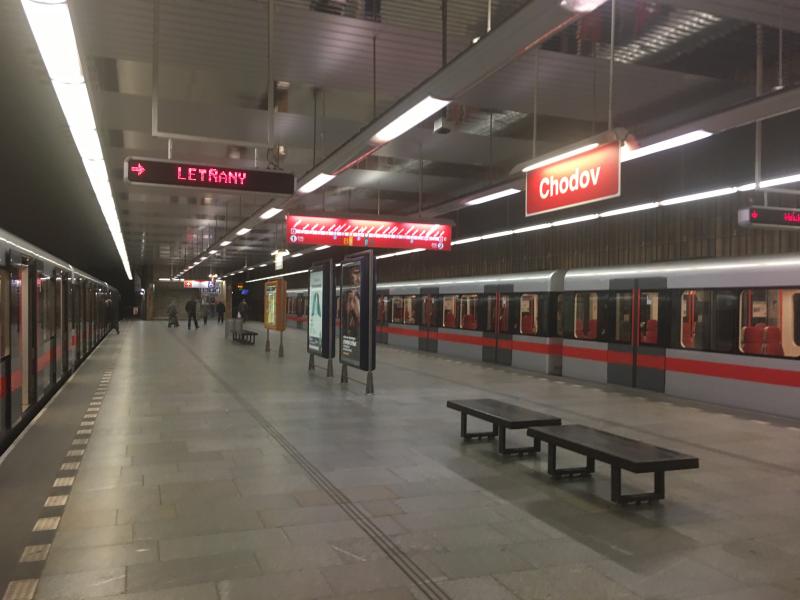 O Velikonocích bude přerušen provoz linky metra C
