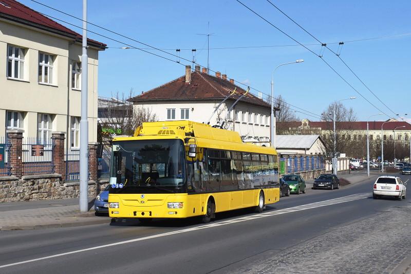 Brašov, Mariánské Lázně, Plzeň, Teplice, Ústí nad Labem, Zlín či Žilina. Testované trolejbusy v ulicích Plzně.