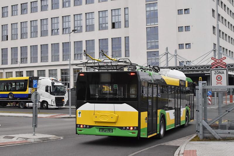 Brašov, Mariánské Lázně, Plzeň, Teplice, Ústí nad Labem, Zlín či Žilina. Testované trolejbusy v ulicích Plzně.