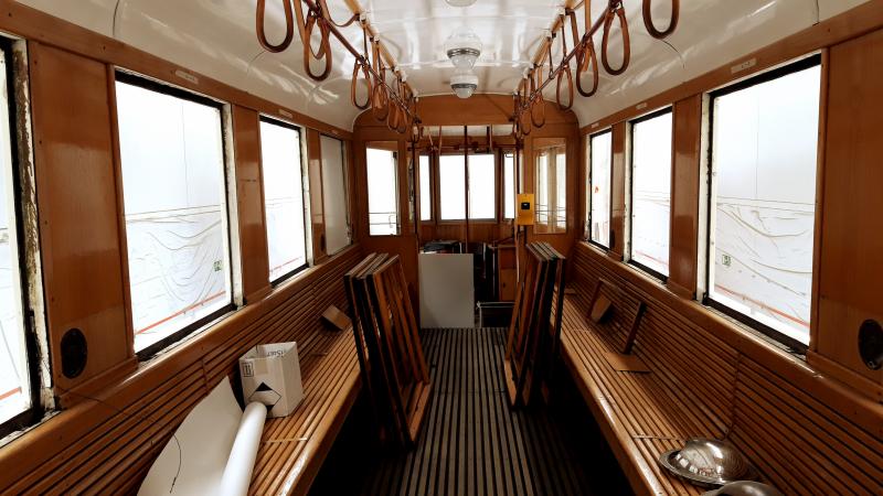 Historická tramvaj &quot;dřevák&quot; je po 14 letech v opravě